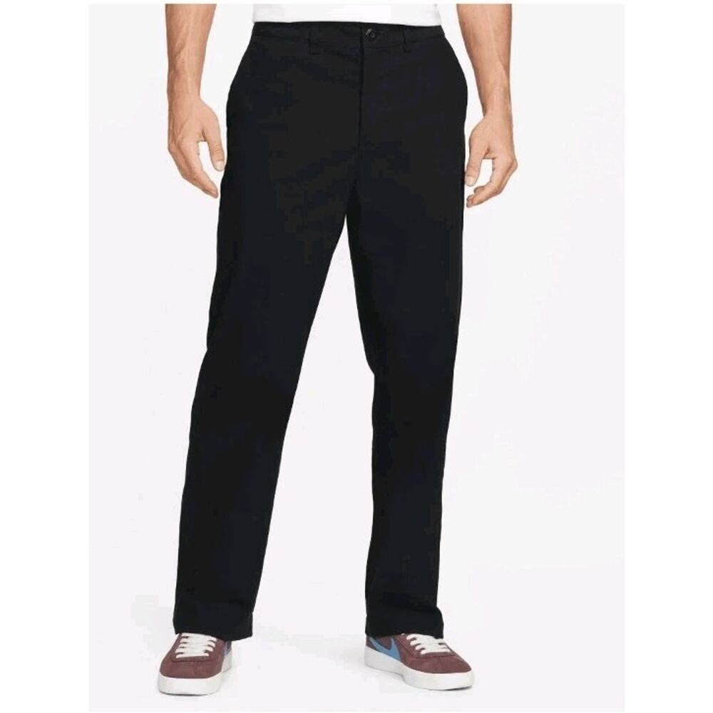 Nike SB Dri-Fit Chino Pants Black 28x30 NWT